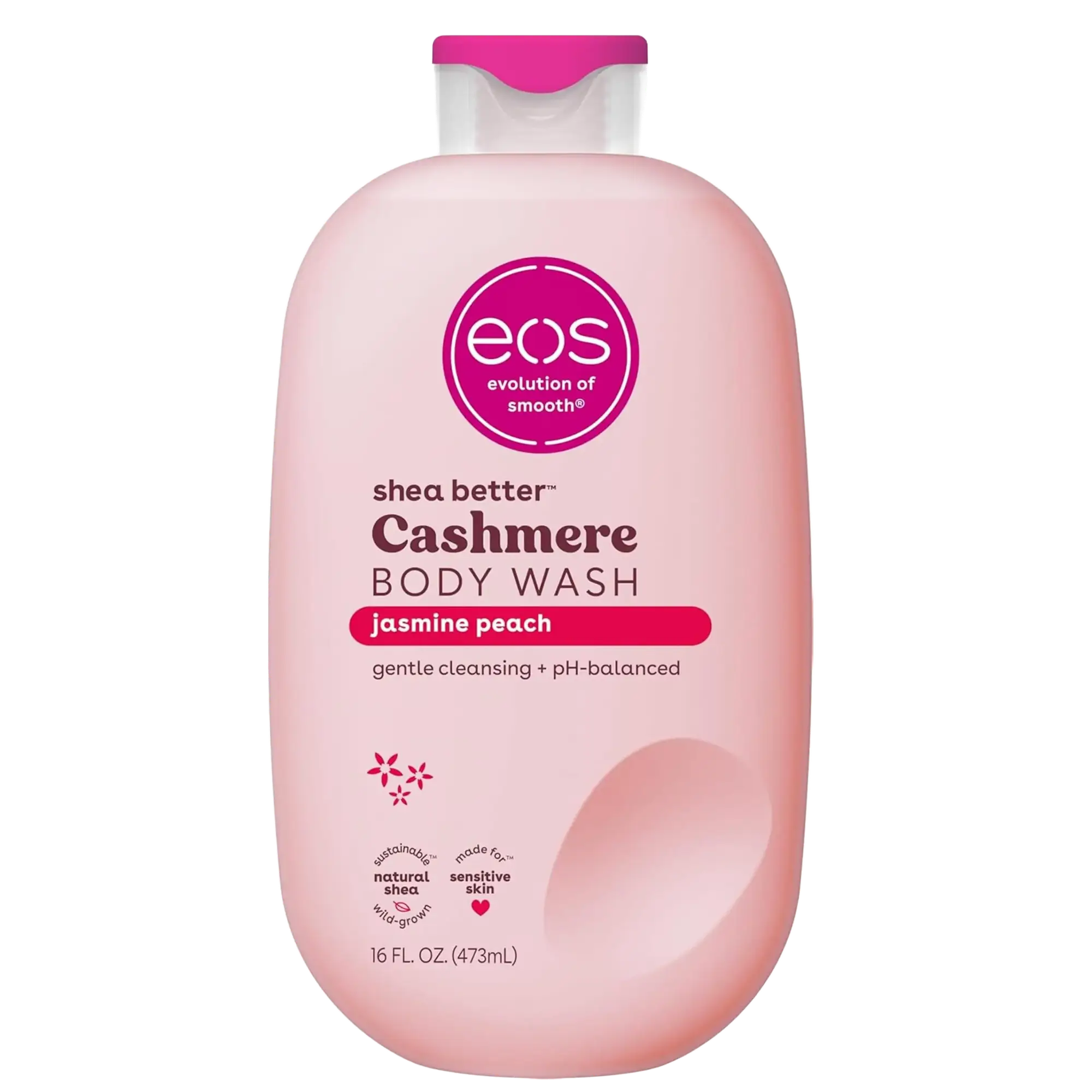 EOS Shea Better Cashmere Body Wash Jasmine Peach