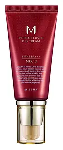 Missha M Perfect Cover BB Cream SPF 42 #13 Bright Beige