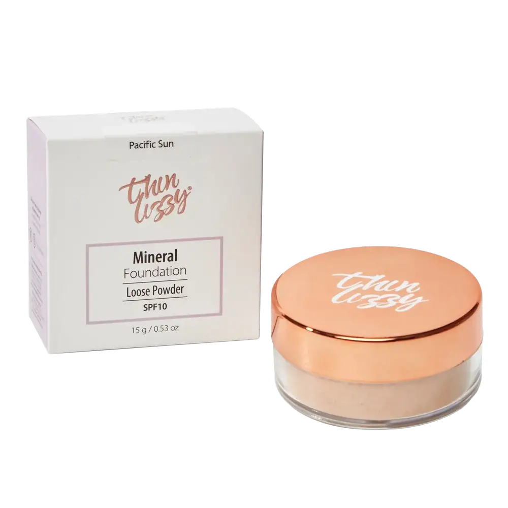 Thin Lizzy Loose Powder Mineral Foundation SPF 10 Pacific Sun