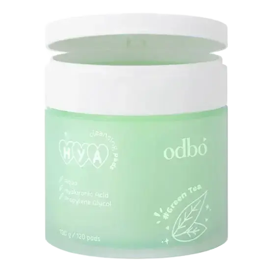 odbo Hya Cleansing Pads Green Tea Scent