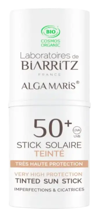 Laboratoires de Biarritz Alga Maris Tinted Suncsreen Stick SPF 50+