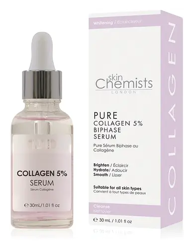 skinChemists Pure Collagen 5% Biphase Serum