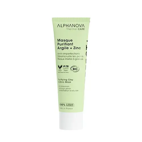 Alphanova Purifying Clay & Zinc Mask