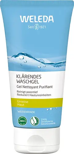 Weleda Clarifying Cleansing Gel - Gentle, highly effective cleansing gel for oily, impure and combination skin