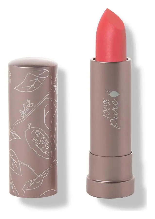100% Pure Fruit Pigmented Cocoa Butter Matte Lipstick Strawberry Cactus