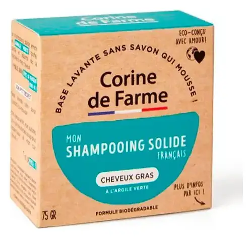 Corine de Farme Mon Shampooing Solide Cheveux Gras