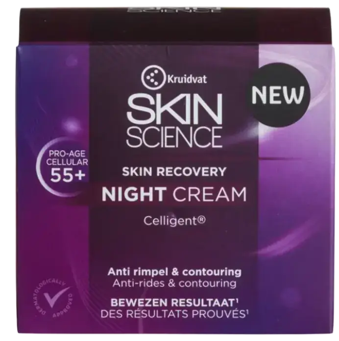 Kruidvat Skin Science Skin Recovery 55+ Night Cream