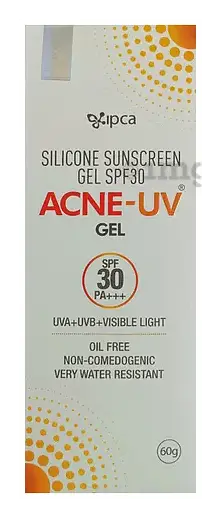 Ipca Acne-UV Silicone Sunscreen Gel SPF 30