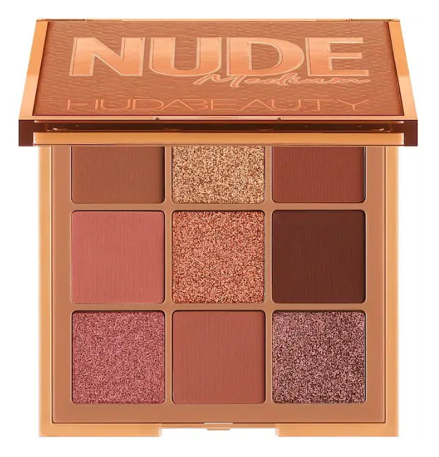Huda Beauty Nude Obsessions Eyeshadow Palette Nude Medium