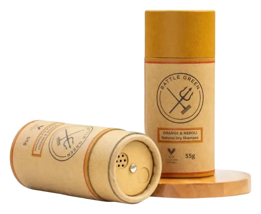 Battle Green Natural Dry Shampoo Orange & Neroli