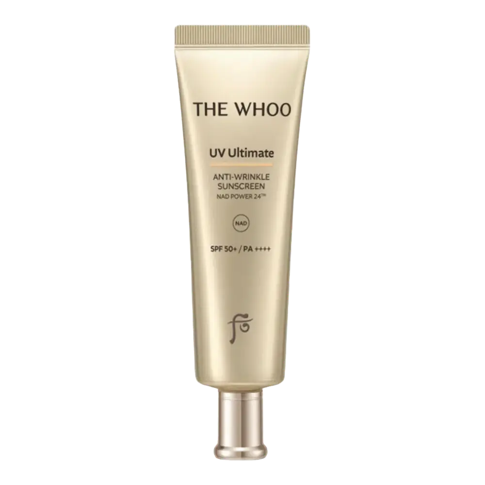The History of Whoo UV Ultimate Anti-Wrinkle Sunscreen NAD Power 24 SPF 50+ PA++++