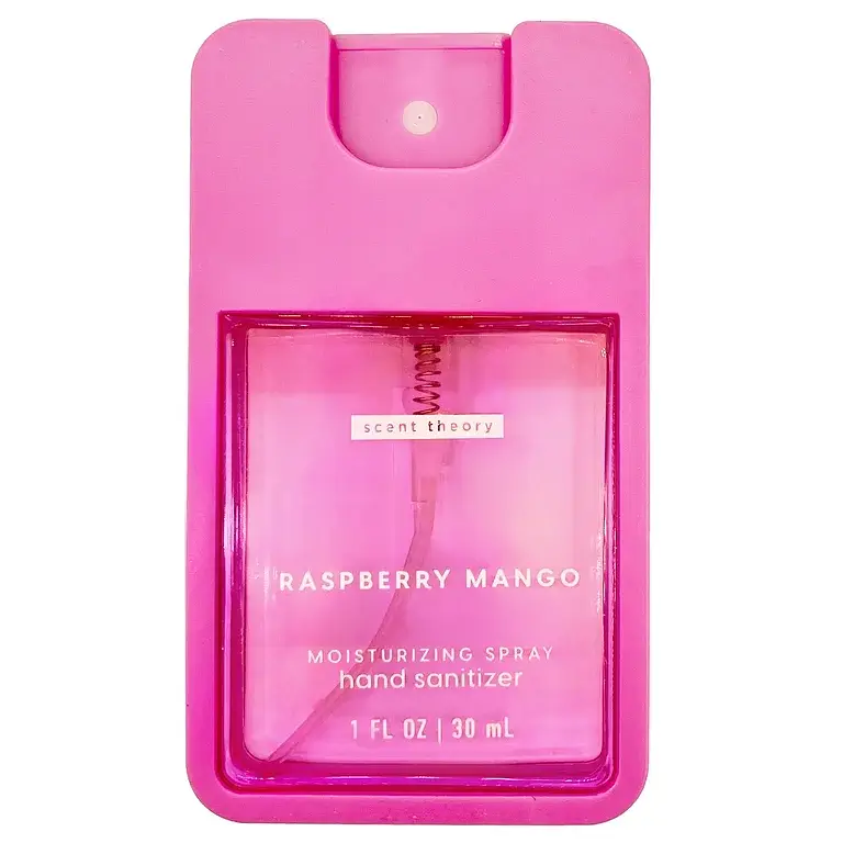 Scent Theory Hand Sanitizer Moisturizing Spray Raspberry Mango