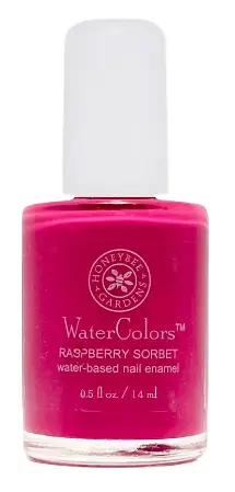 Honeybee Gardens Watercolors Nail Enamel Raspberry Sorbet