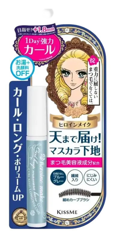 ISEHAN Heroine Make Curl Keep Mascara Base 01 Blue Gray