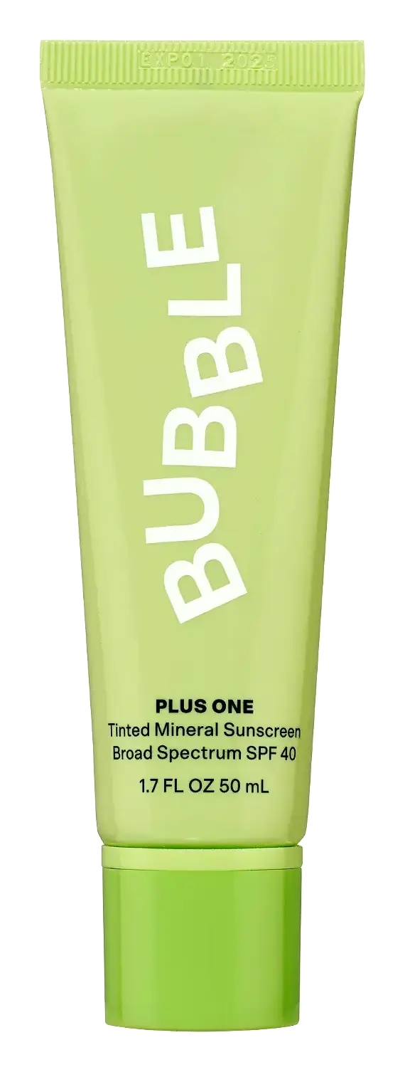 Bubble Plus One Tinted Daily Mineral Sunscreen Broad Spectrum SPF 40
