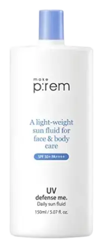 Make p:rem UV Defense Me Daily Sun Fluid SPF50+/PA++++
