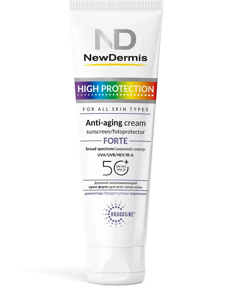 Newdermis HIGH PROTECTION ANTI-AGING CREAM FORTE SPF 50+ PPD24