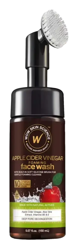 Wow Skin Science Apple Cider Vinegar Foaming Face Wash