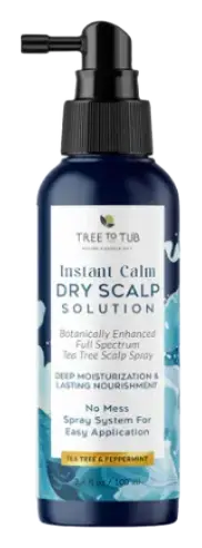 Tree to Tub Instant Calm Dry Scalp Solution Tea Tree & Peppermint