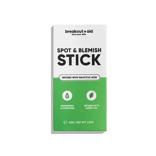Breakout + Aid Spot & Blemish Stick Mask with Green Tea