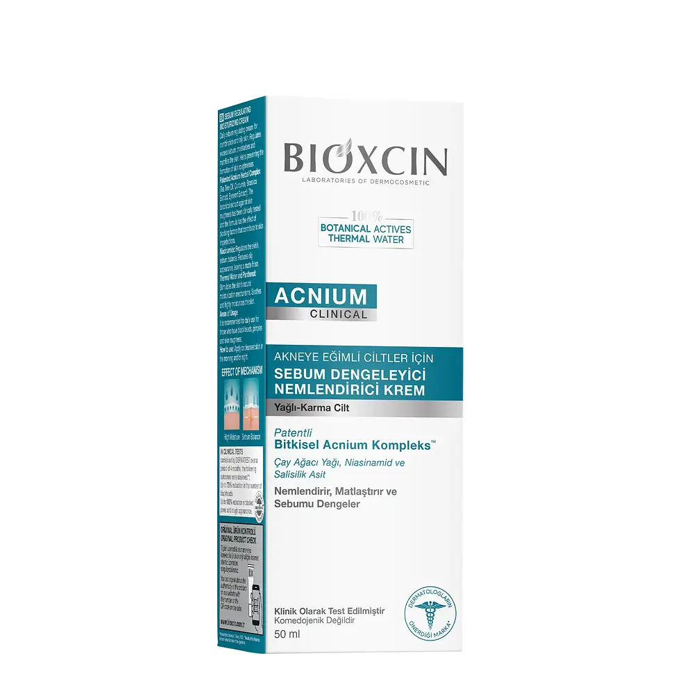 Bioxcin Acnium Clinical Sebum Regulating Moisturizing Cream