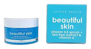 Sooper Beaute Beautiful Skin Vitamin B3 Serum + Tea Tree Extract & Vitamin E