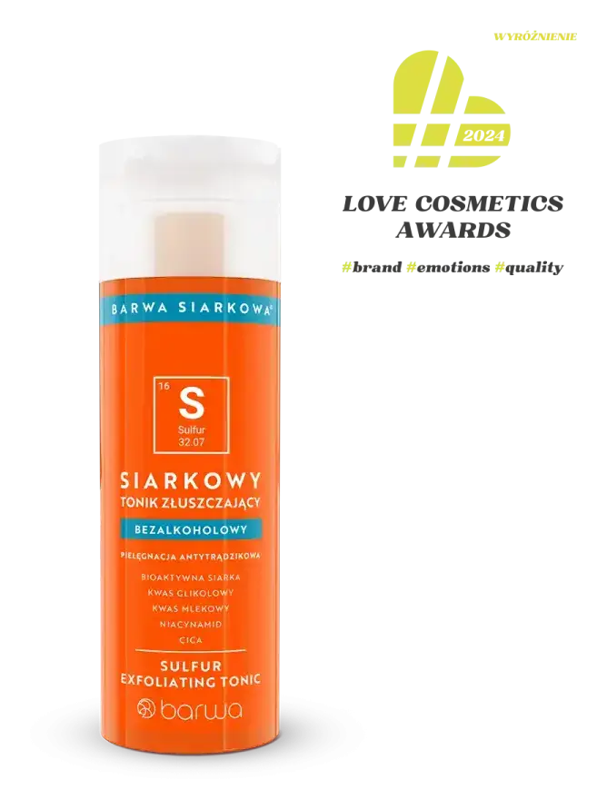 Barwa Cosmetics Barwa Siarkowa exfoliating facial tonic