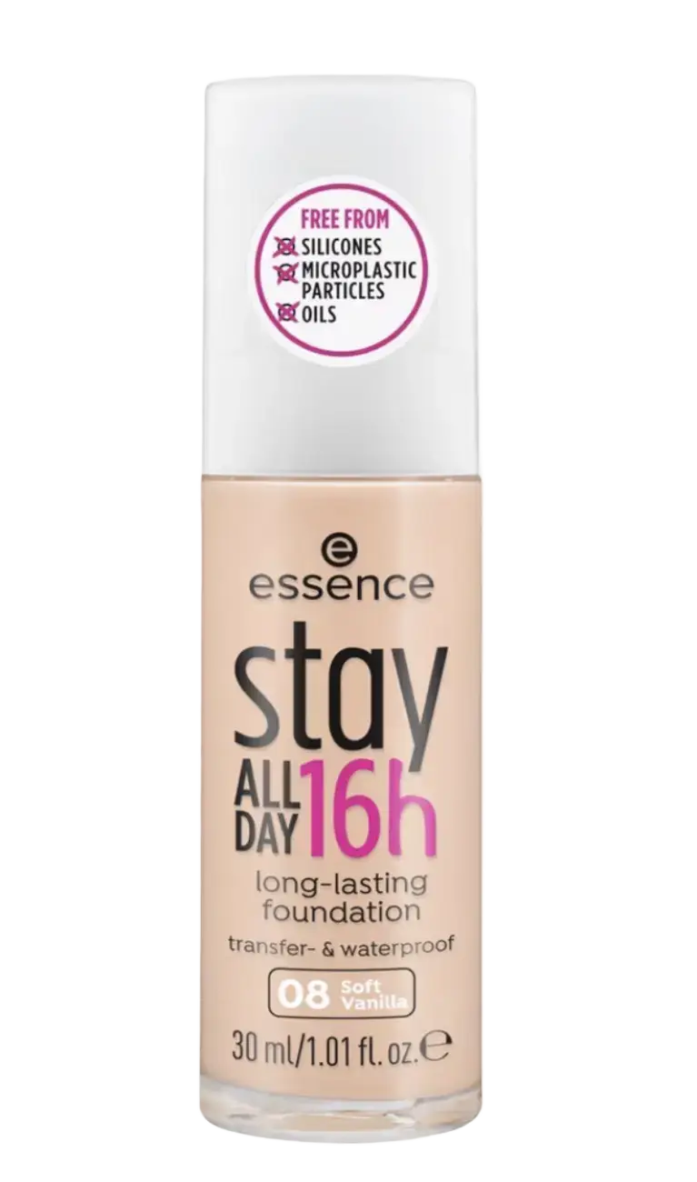 Essence Stay All Day 16h Long-Lasting Foundation 08 Soft Vanilla