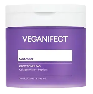 Veganifect Collagen Glow Toner Pad