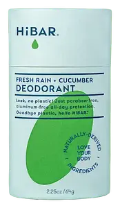 HiBar Plastic-Free Deodorant Fresh Rain & Cucumber