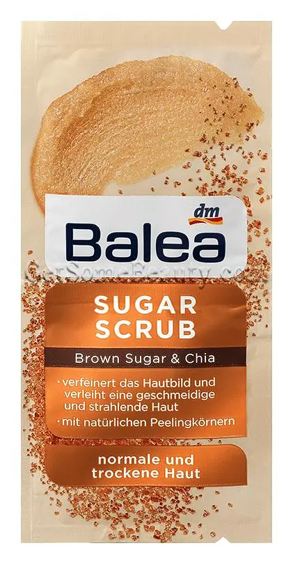 Balea Brown Sugar And Chia Scrub