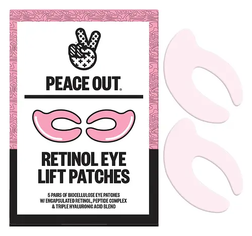 Peace Out Retinol Eye Left Eye Patches