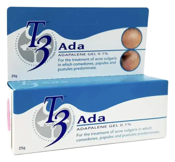 T3 Adapalene Gel 0.1%