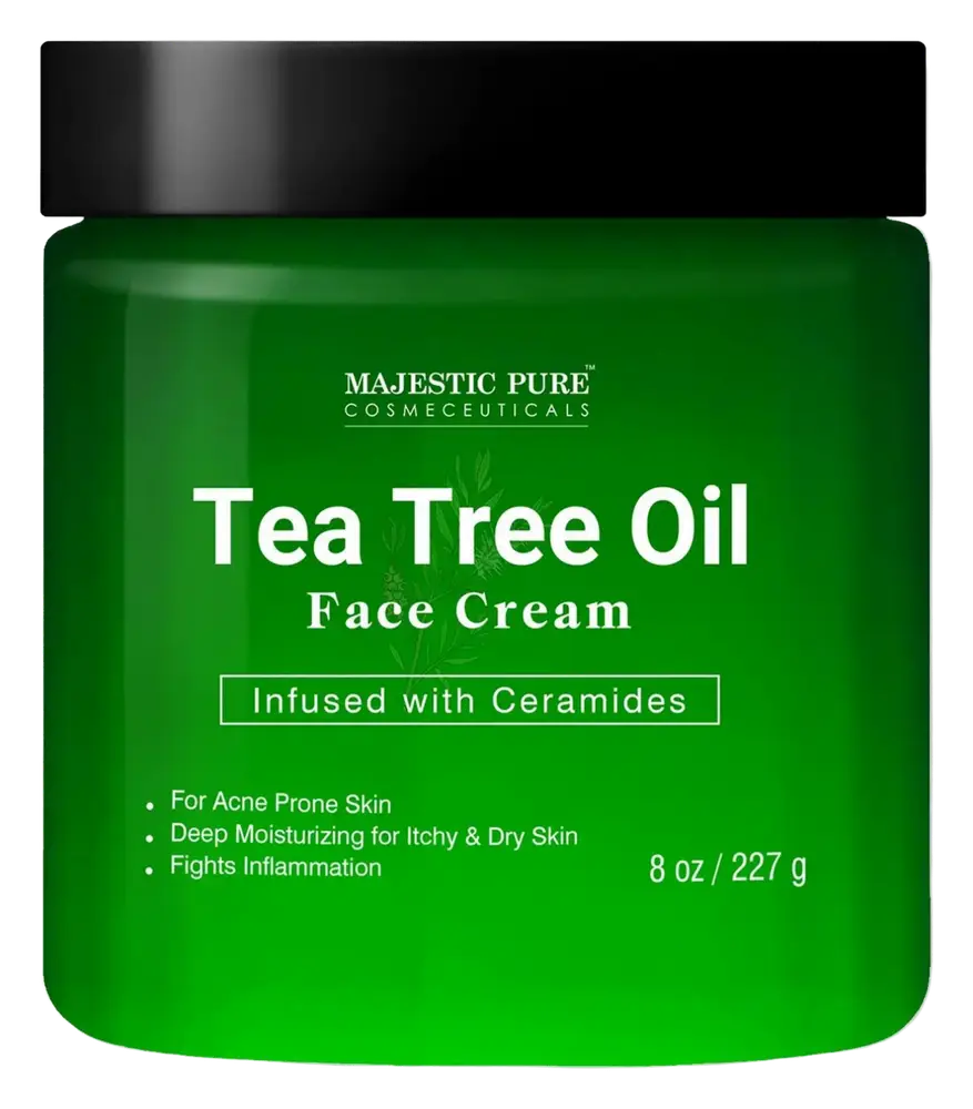 Majestic Pure Cosmeceuticals Tea Tree Face Cream