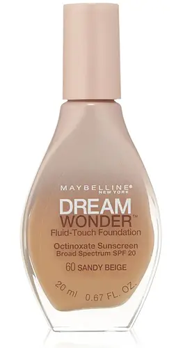 Maybelline Dream Wonder Fluid-Touch Foundation 60 Sandy Beige
