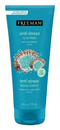 Freeman Anti-Stress Clay Facial Mask with Dead Sea Minerals