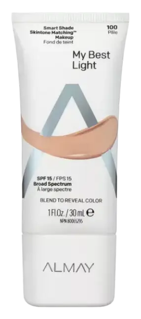 Almay Smart Shade Skintone Matching Foundation 100 My Best Light