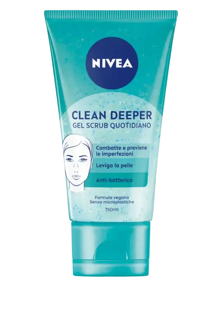 Nivea Clean Deeper Gel Scrub Italy