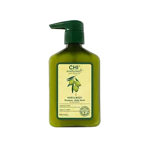 CHI Haircare Naturals With Olive Oil Hair And Body Shampoo And Body Wash