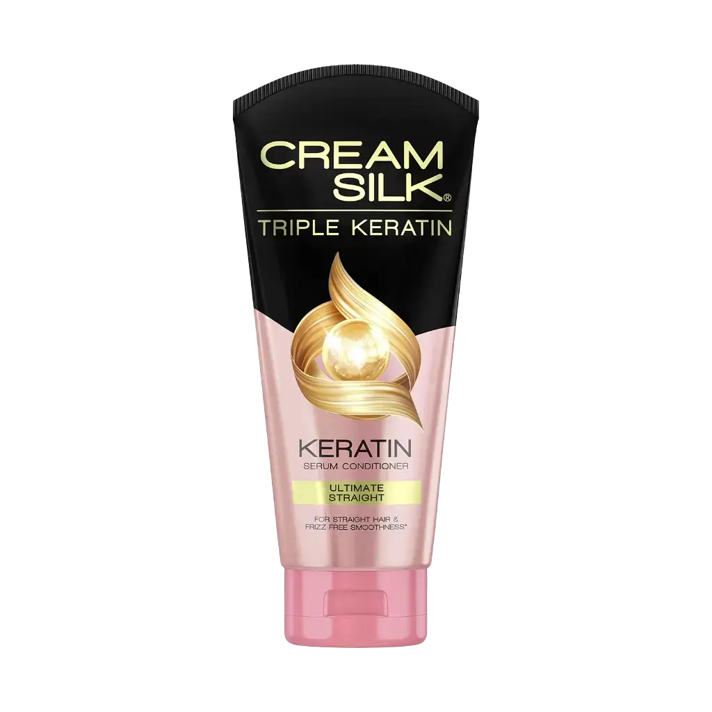 Creamsilk Triple Keratin Ultimate Straight Serum Conditioner