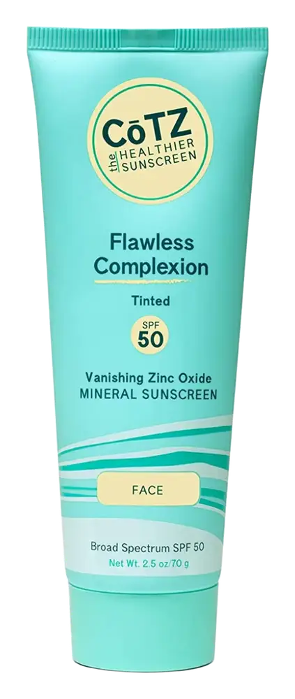 Cotz Skincare Flawless Complexion SPF 50 Tinted Lightly
