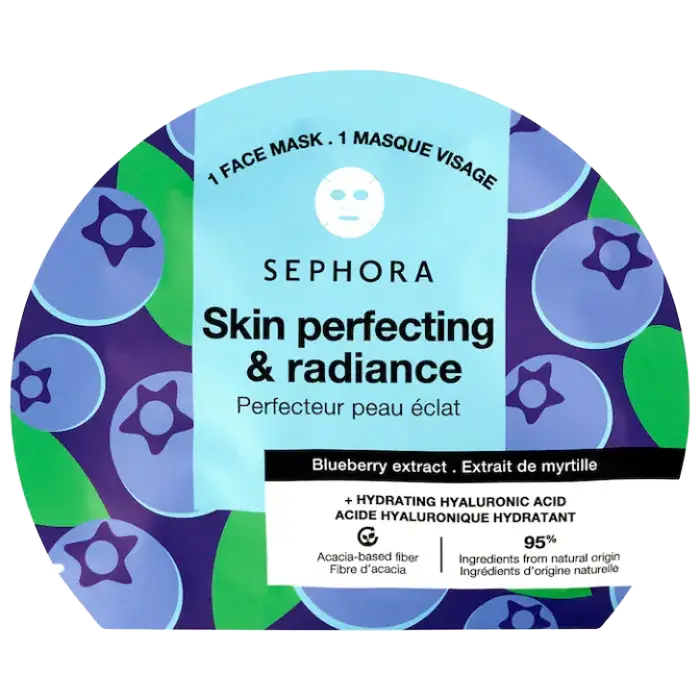 Sephora Collection Hydrating Hyaluronic Acid Face Mask Blueberry