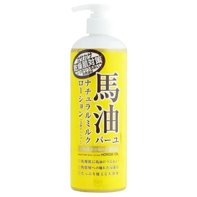 Cosmetex Roland Loshi Moist Aid Horse Oil Moisture Skin Lotion