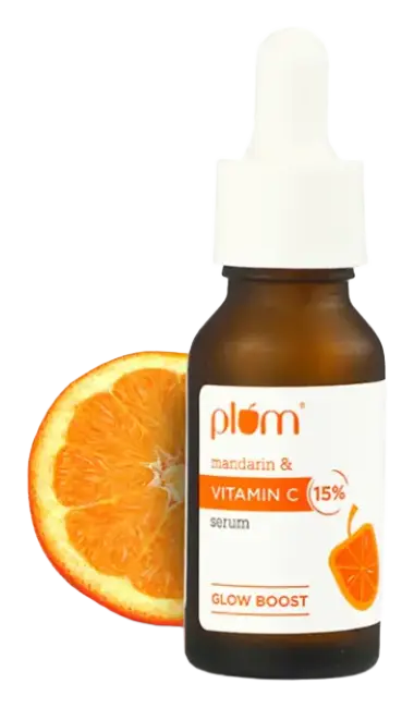 Plum Goodness 15% Vitamin C Face Serum With Mandarin