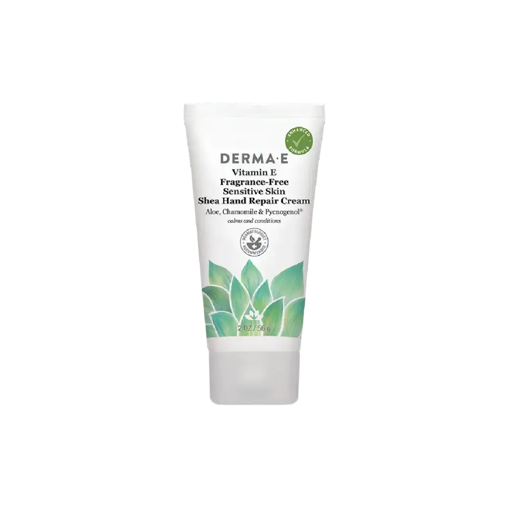 Derma E Vitamin E Fragrance-Free Sensitive Skin Shea Hand Repair Cream