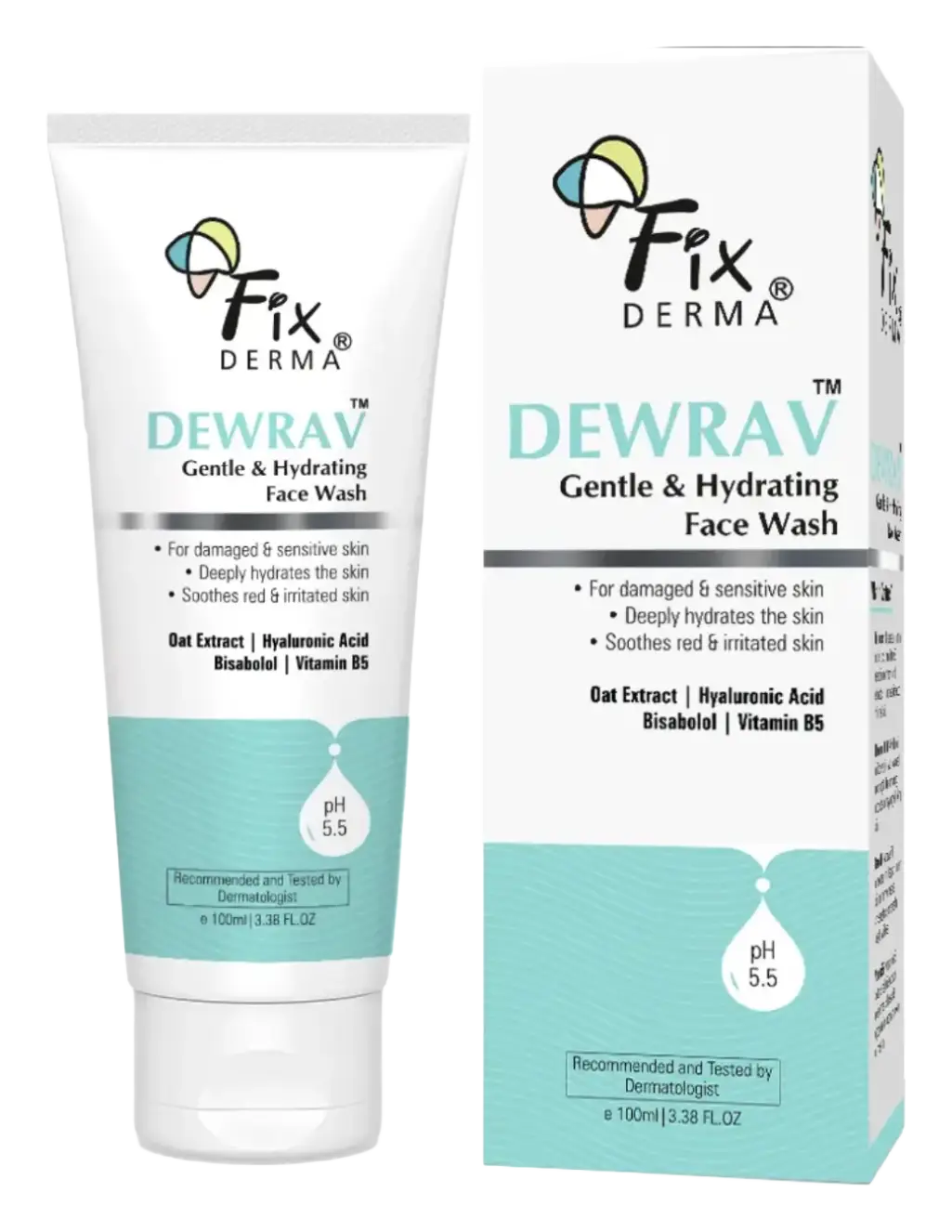Fixderma Skincare Dewrav Gentle & Hydrating Face Wash