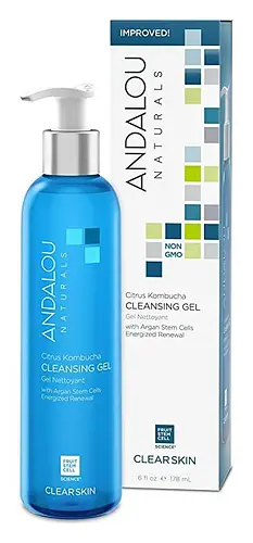 Andalou Naturals Clear Skin Citrus Kombucha Cleansing Gel
