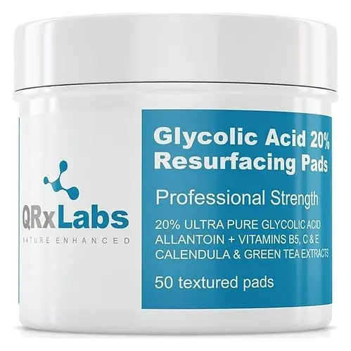 QRxLabs Glycolic Acid 20% Resurfacing Pads
