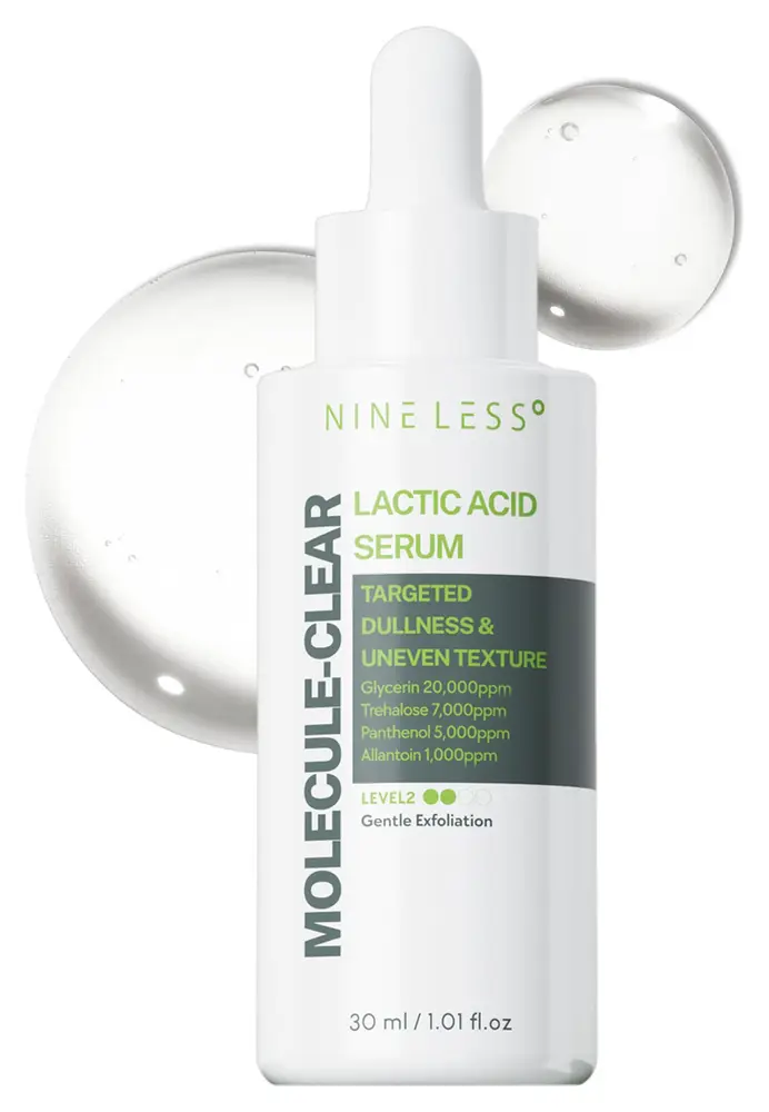 Nineless Molecule-Clear Lactic Acid Serum