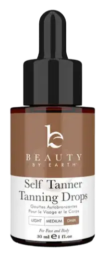 Beauty by Earth Self Tanner Drops Dark
